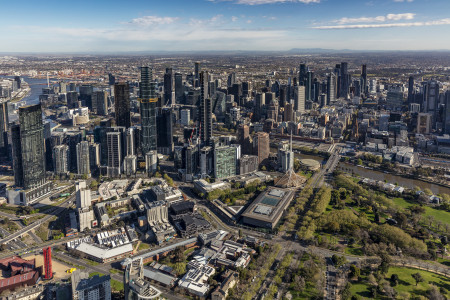 Aerial Image of UNIVERSITY OF MELBOURNE, SOUTHBANK CAMPUS
