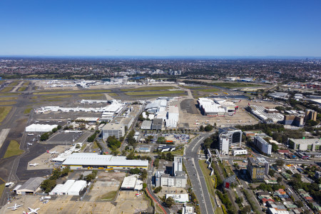 Aerial Image of MASCOT SYDNEY AIRPORT 