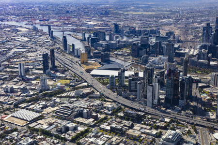 Aerial Image of SOUTHBANK MELBOURNE