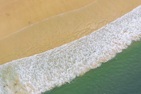 Aerial Image of MOOLOOLABA BEACH