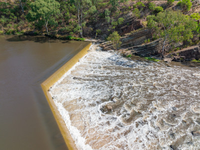 Aerial Image of DIGHTS FALLS RESERVE, ABBOTSFORD