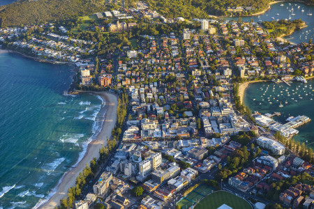 Aerial Image of MANLY DUSK
