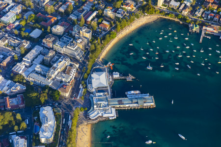 Aerial Image of MANLY DUSK