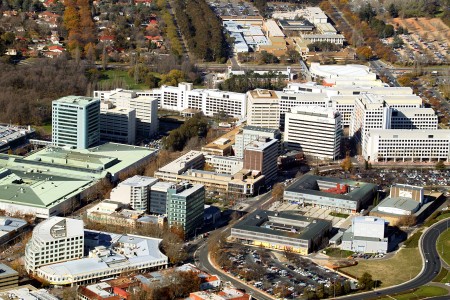 Aerial Image of CANBERRA CITY.