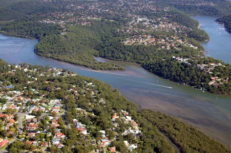 Aerial Image of COMO AND ILLAWONG