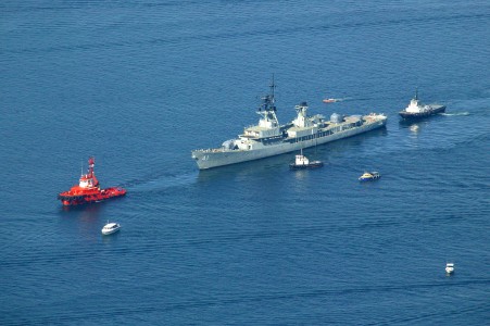 Aerial Image of HMAS BRISBANE