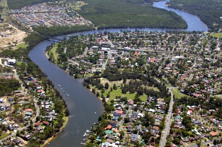 Aerial Image of EAST HILLS AND VOYAGER POINT
