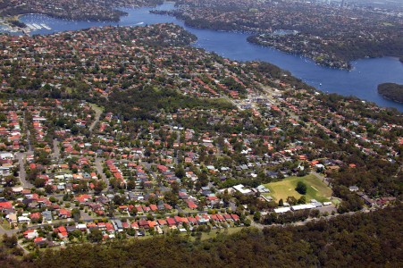 Aerial Image of NORTH BALGOWLAH TO MIDDLE HARBOUR