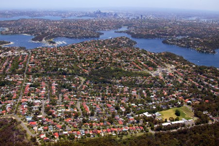 Aerial Image of NORTH BALGOWLAH TO THE CITY
