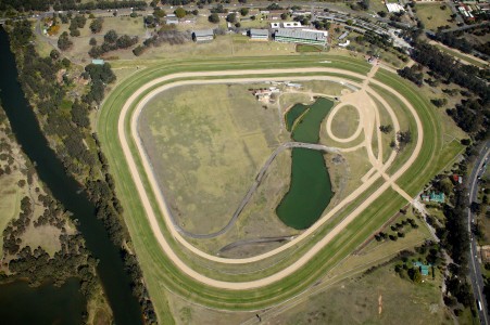 Aerial Image of WARWICK FARM RACECOURSE