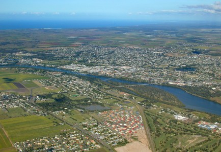 Aerial Image of BUNDABERG TO HERVEY BAY