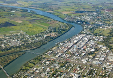 Aerial Image of BUNDABERG CENTRAL RIVERSIDE