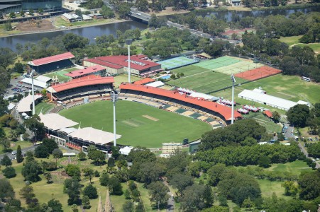 Aerial Image of ADELAIDE OVAL.