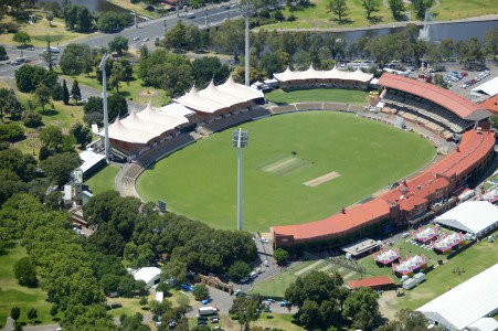 Aerial Image of ADELAIDE OVAL.