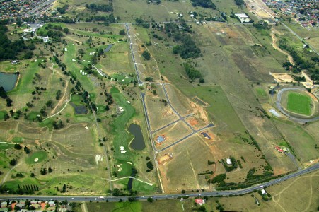 Aerial Image of CAMDEN GOLF CLUB IN NARELLAN.