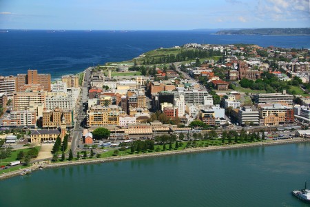 Aerial Image of THE HILL, NEWCASTLE