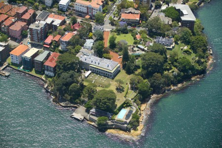 Aerial Image of ADMIRALTY HOUSE AND KIRRIBILLI HOUSE