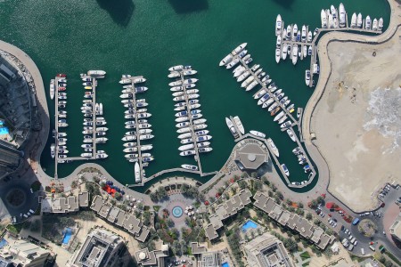 Aerial Image of DUBAI MARINA VERTICAL