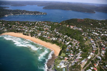 Aerial Image of WHALE BEACH, NSW