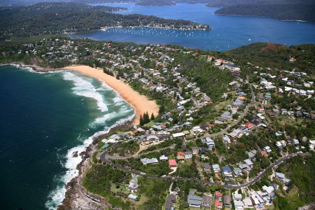 Aerial Image of WHALE BEACH TO CAREEL BAY, NSW