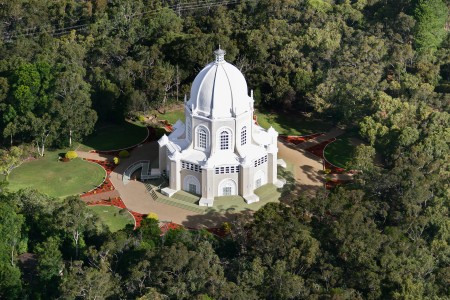 Aerial Image of BAHA'I HOUSE OF WORSHIP, INGLESIDE NSW