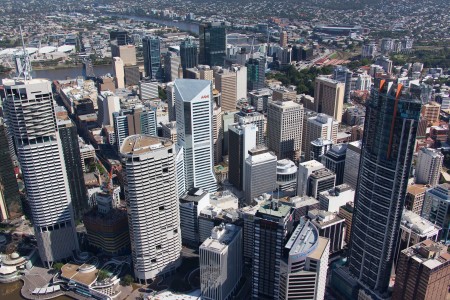 Aerial Image of BRISBANE CITY, QLD