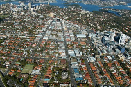 Aerial Image of CROWS NEST TO NORTH SYDNEY