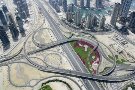 Aerial Image of DUBAI INTERCHANGE