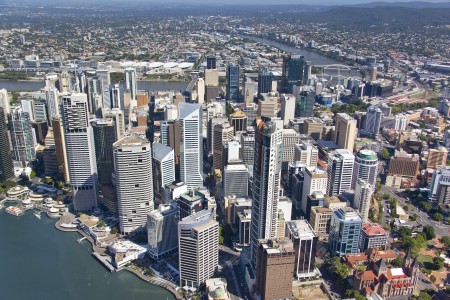 Aerial Image of BRISBANE CITY