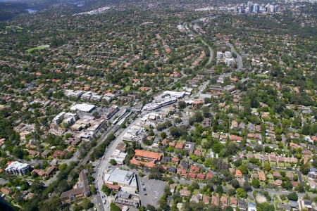 Aerial Image of LINDFIELD TO CHATSWOOD