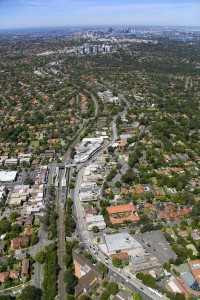 Aerial Image of LINDFIELD TO SYDNEY