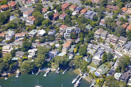 Aerial Image of WATERFRONT PROPERTIES AT CAMMERAY
