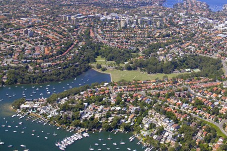 Aerial Image of CAMMERAY WATERFRONT