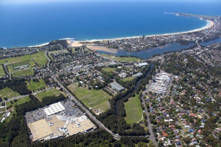 Aerial Image of WARRIEWOOD SHOPPING CENTRE LOOKING SOUTH