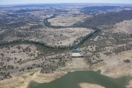 Aerial Image of LAKE BURRENDONG, NEW SOUTH WALES