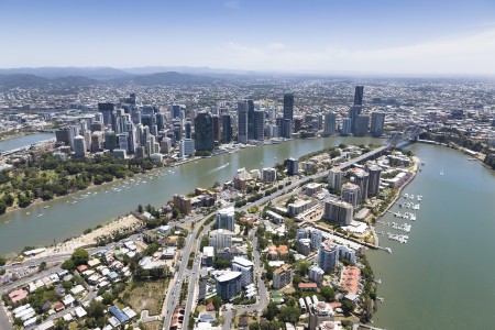 Aerial Image of KANGAROO POINT QLD