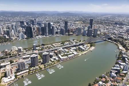 Aerial Image of KANGAROO POINT QLD