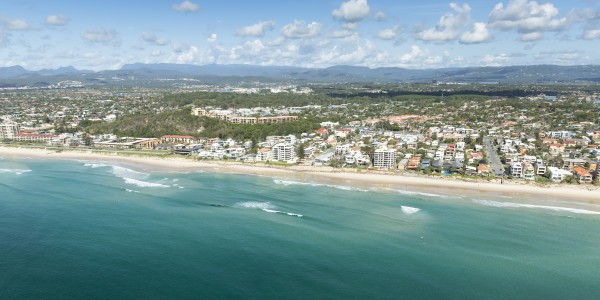Aerial Image of MERMAID BEACH QLD