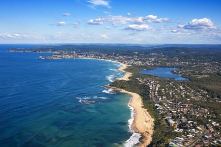 Aerial Image of FORRESTERS BEACH