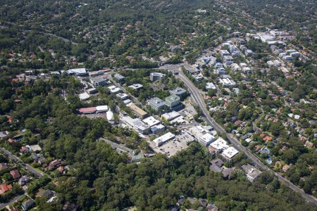 Aerial Image of PYMBLE