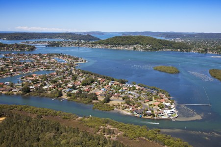 Aerial Image of ST HUBERTS ISLAND
