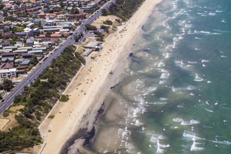 Aerial Image of MENTONE BEACH MELBOURNE