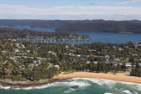 Aerial Image of WHALE BEACH