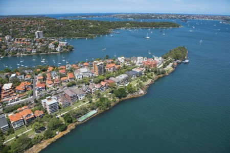 Aerial Image of CREMORNE POINT