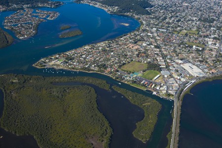 Aerial Image of HIGH ALTITUDE, CENTRAL COAST