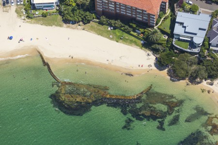 Aerial Image of BALMORAL BEACH, MOSMAN