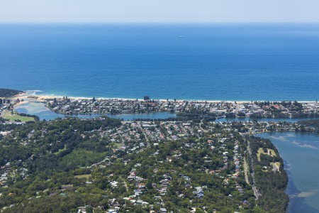 Aerial Image of ELANORA HEIGHTS TO NARRABEEN BEACH