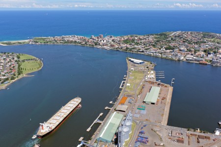 Aerial Image of PORT OF NEWCASTLE LOOKING SOUTH-EAST