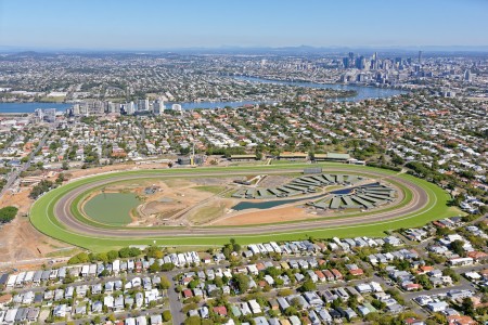 Aerial Image of EAGLE FARM RACECOURSE LOOKING SOUTH-WEST