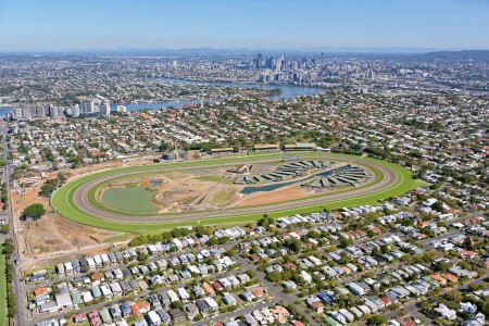 Aerial Image of EAGLE FARM RACECOURSE LOOKING SOUTH-WEST